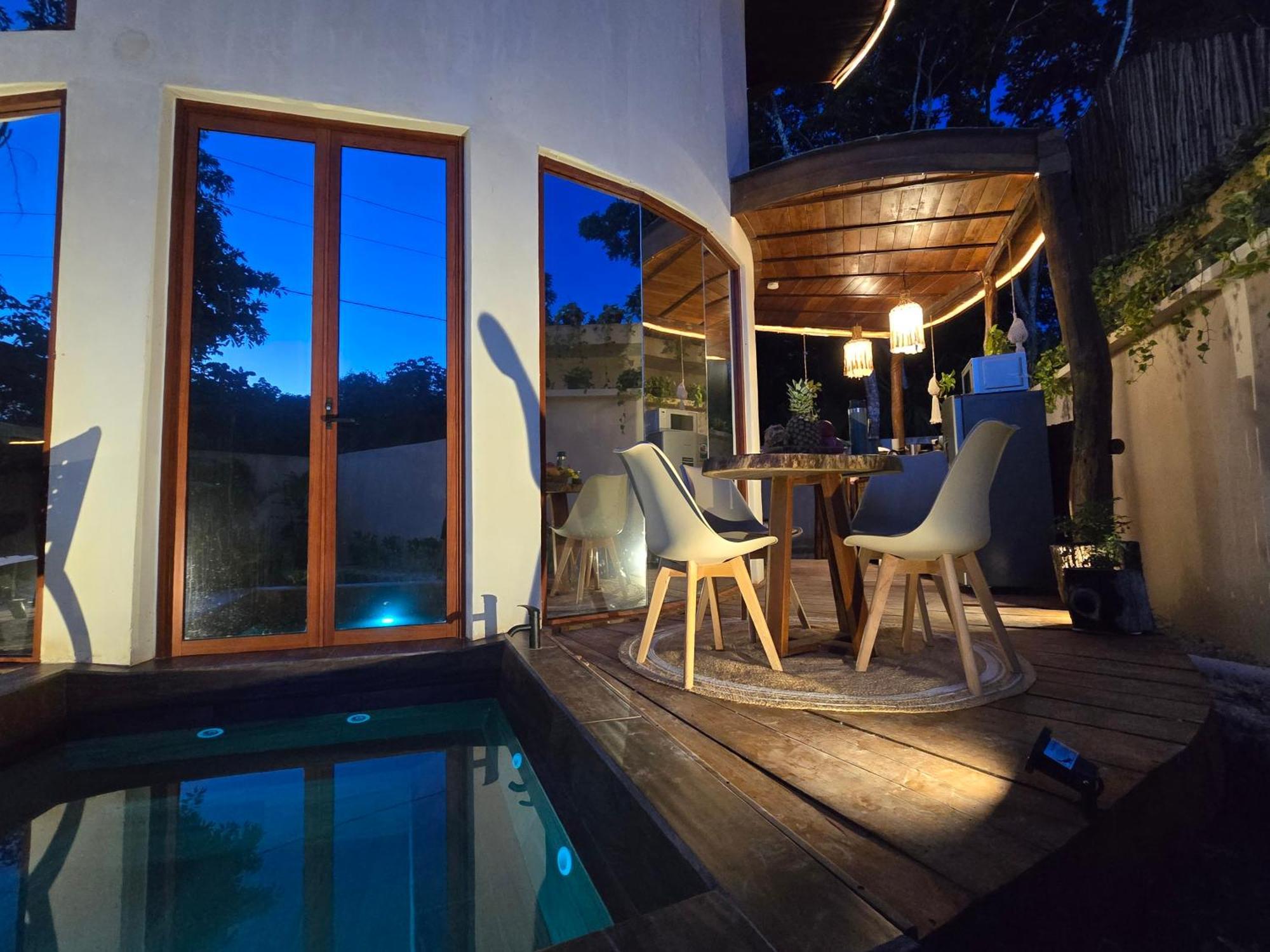 Buenavista  Villa Con Jacuzzi En Bacalar מראה חיצוני תמונה