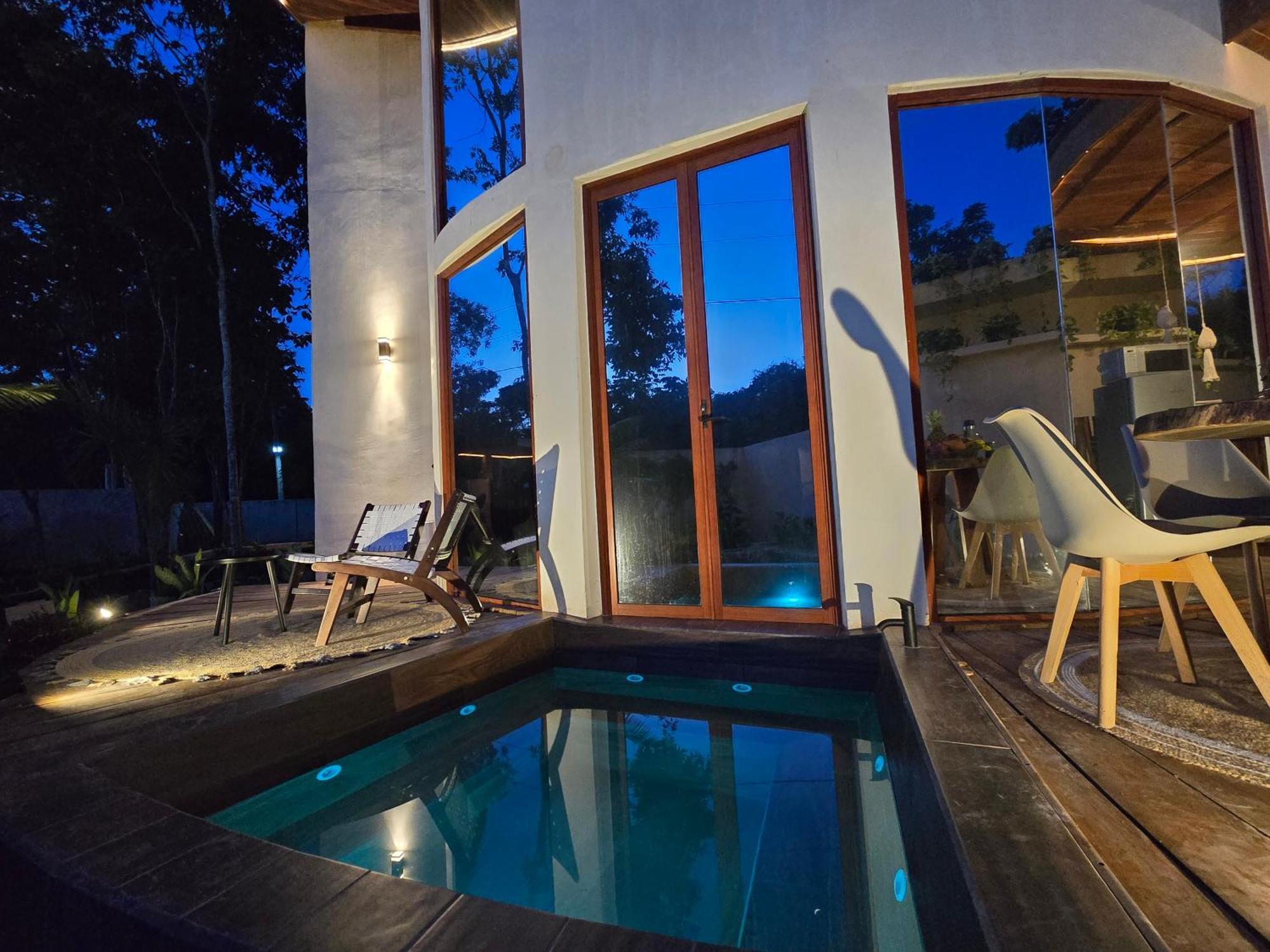 Buenavista  Villa Con Jacuzzi En Bacalar מראה חיצוני תמונה