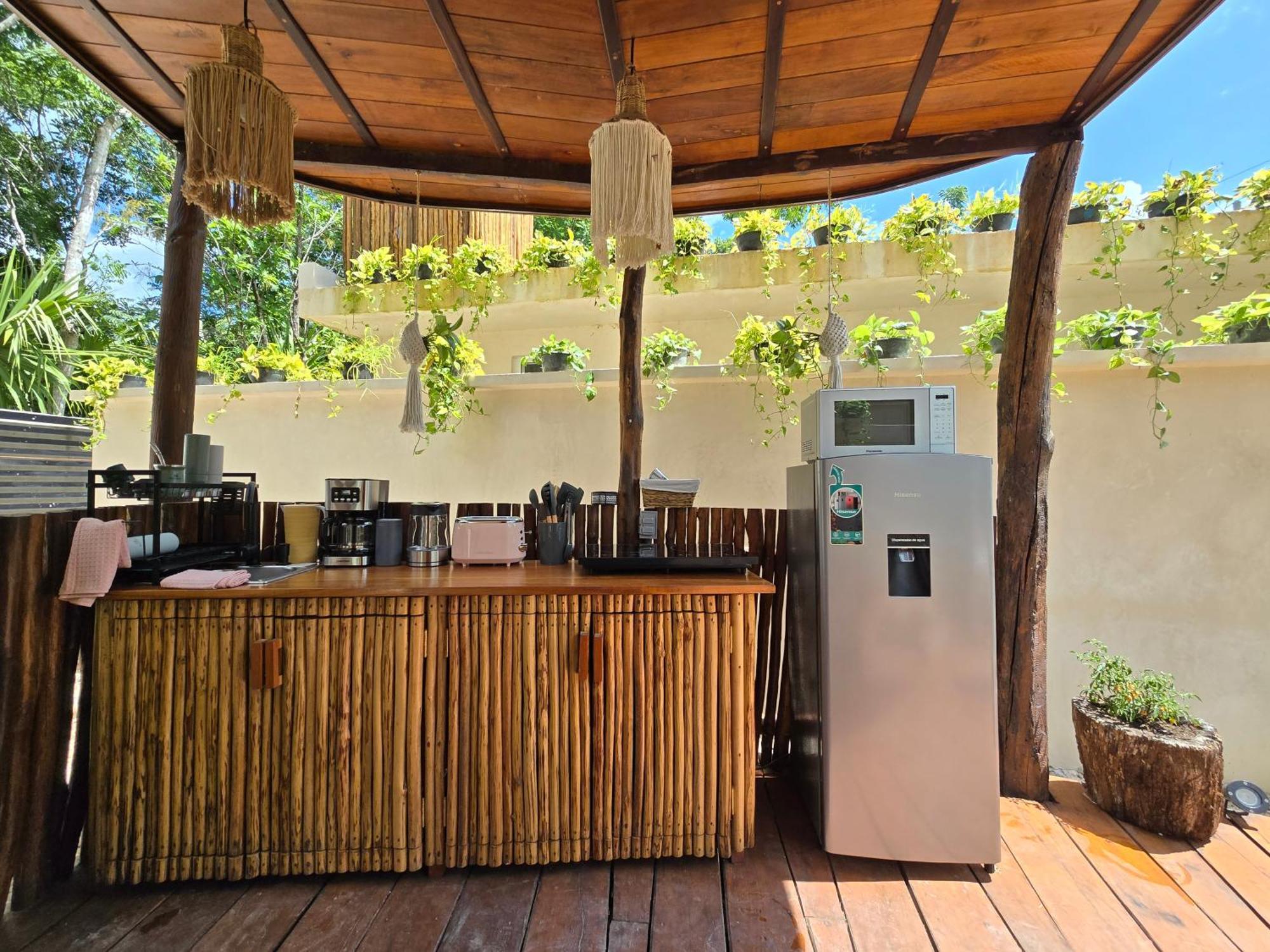 Buenavista  Villa Con Jacuzzi En Bacalar מראה חיצוני תמונה